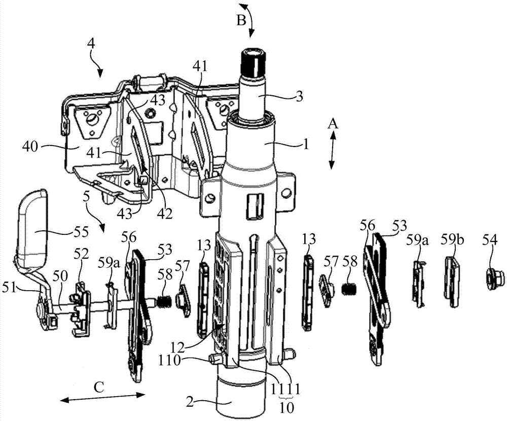 Vehicle, steering system of vehicle, and adjustable steering column of vehicle