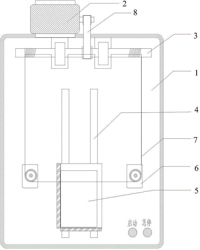 Disassembling device and disassembling method for touch screen and liquid crystal display screen