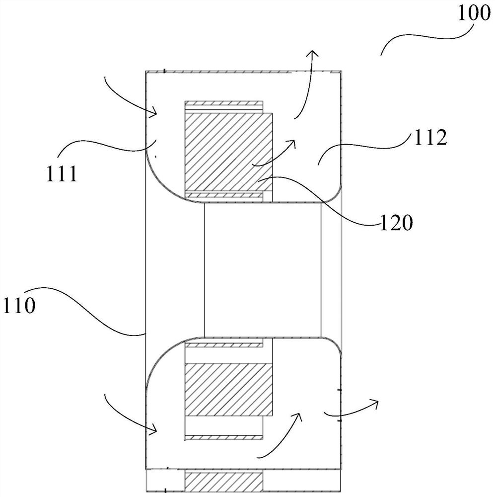 Rack structure and CT equipment