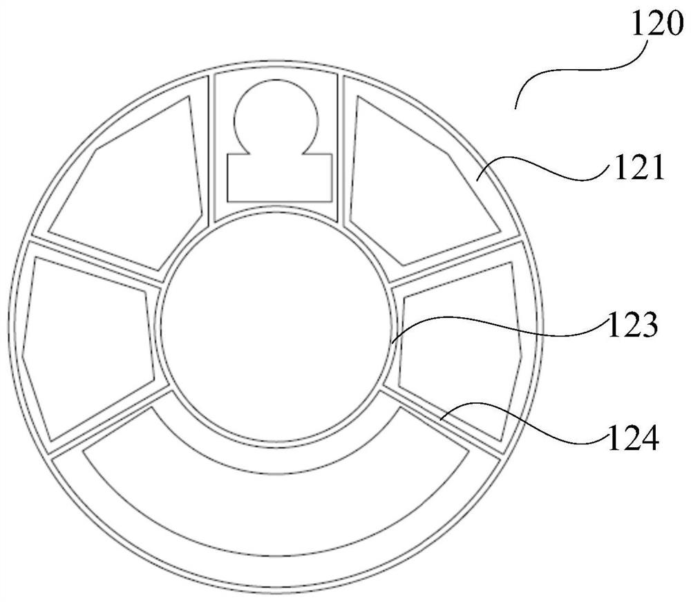 Rack structure and CT equipment