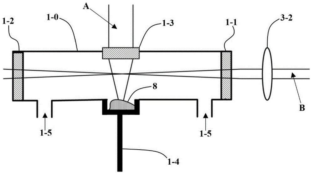 Optoacoustic type laser breakdown detection device