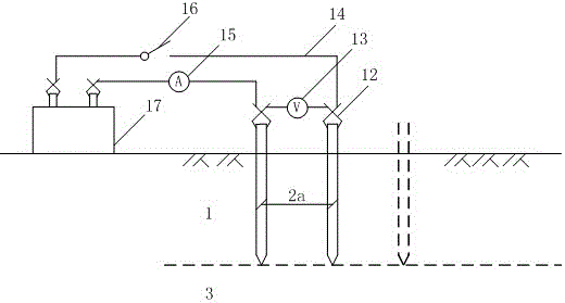 Processing method and processing device for seasonal frost heaving foundation