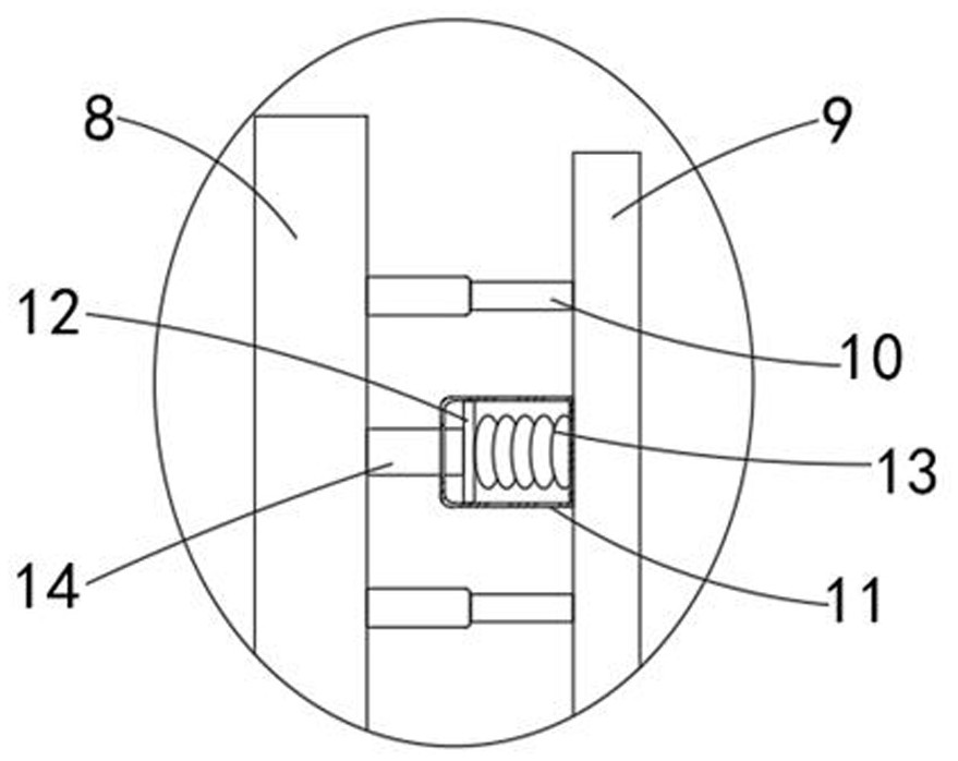 Grinding device for screw mold machining