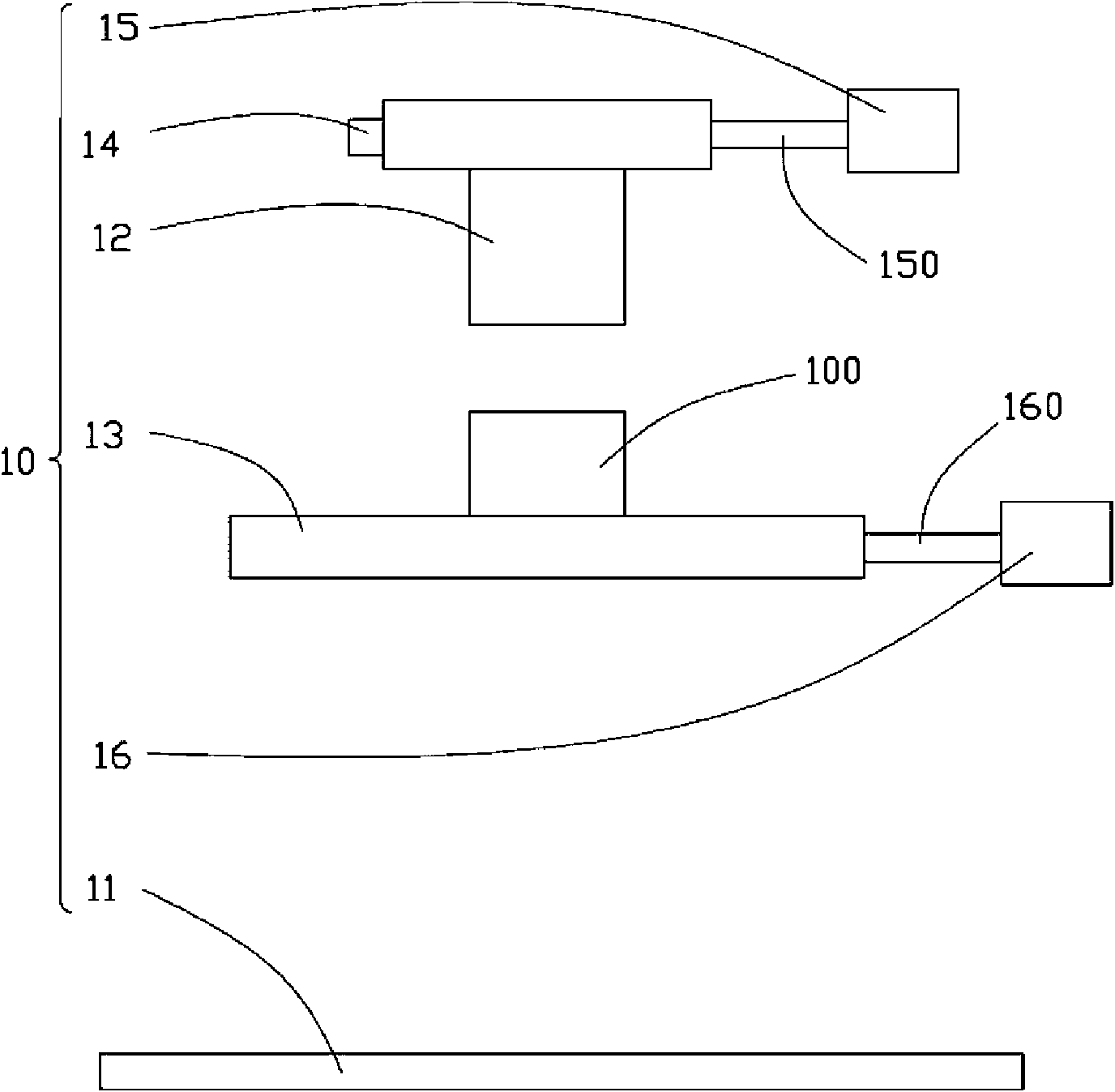 Method for measuring modulation transfer function value of measurement lens