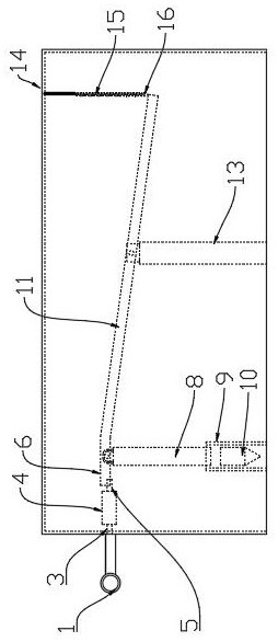 A multi-point detection and triggering intelligent window breaking device for automobiles falling into water