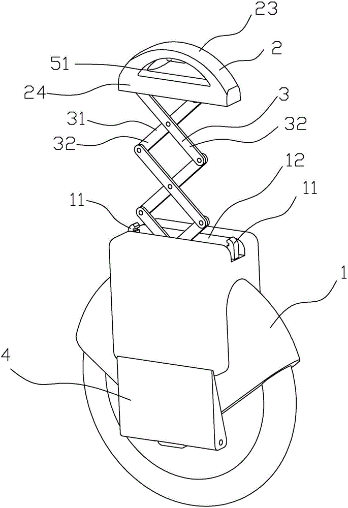 Electric monocycle