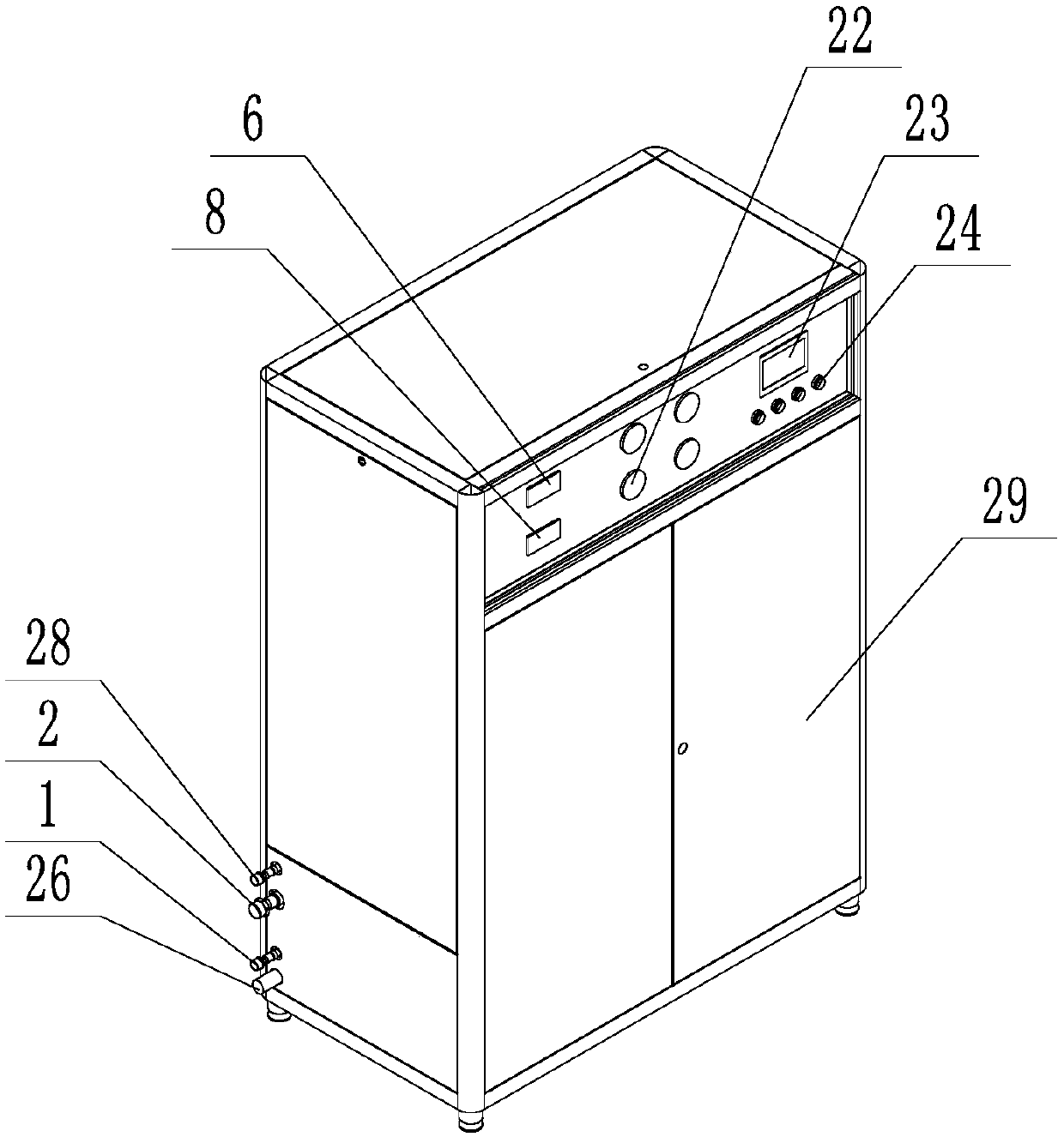 Water purifier, water purification system comprising same, and control method