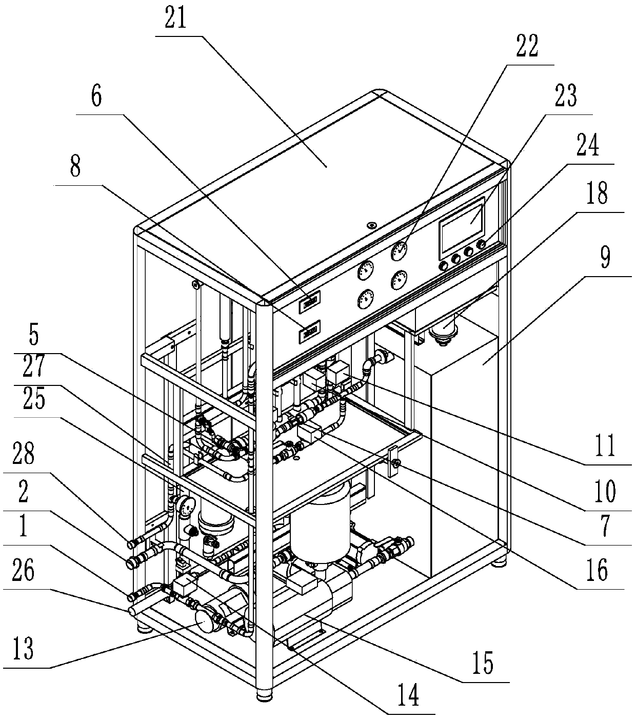 Water purifier, water purification system comprising same, and control method