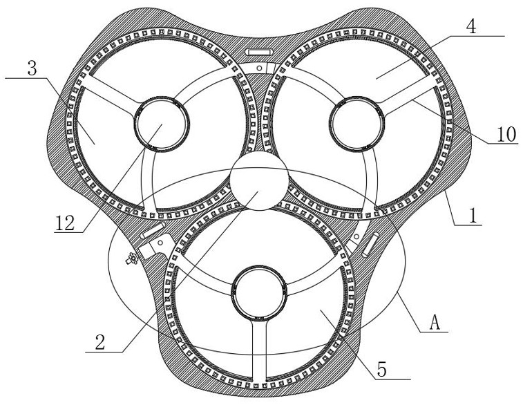 Nondestructive regeneration treatment process for PCB tin stripping wastewater and treatment device thereof