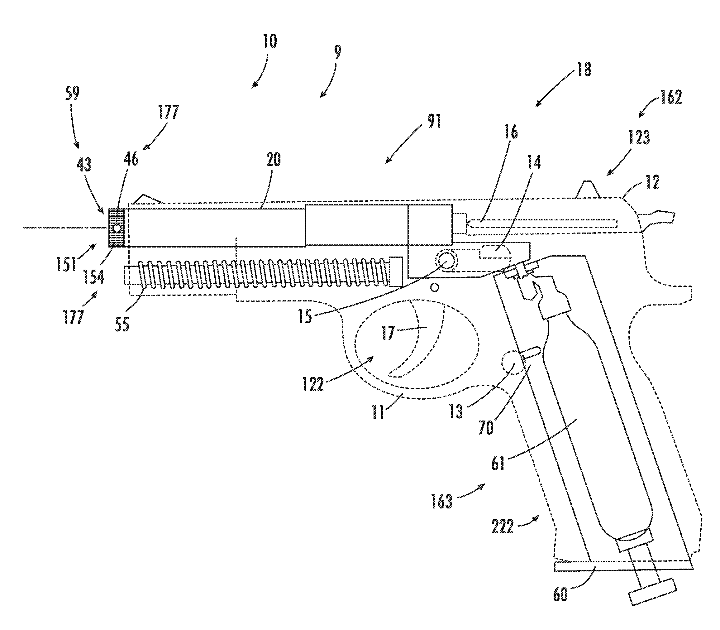 Apparatus for converting a pistol into a weapon simulator