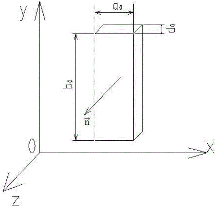 Detection device for acting force between automobile tyre and load wheel