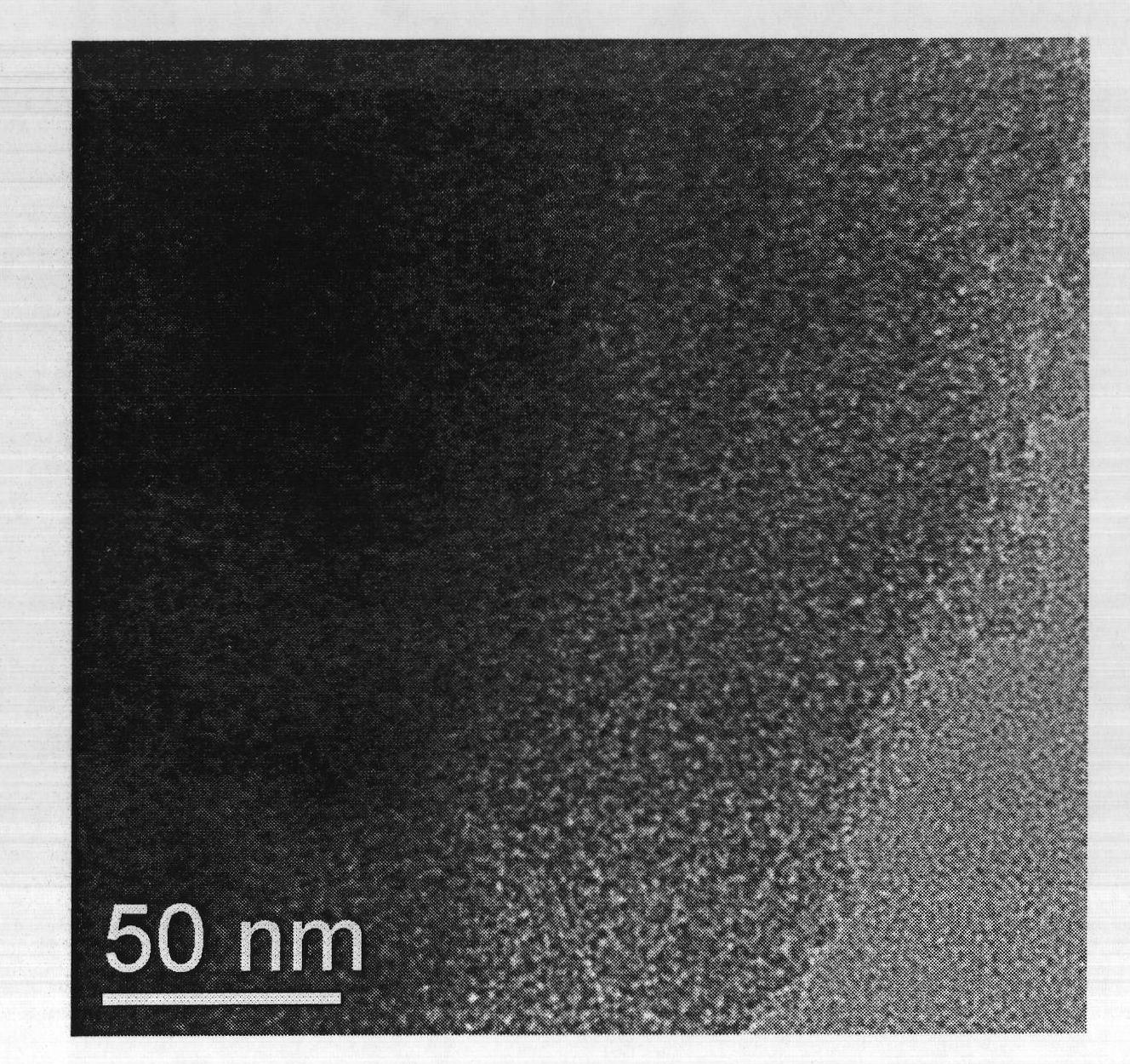 High-adsorbability porous silicon dioxide absorbing agent and preparation method and application thereof