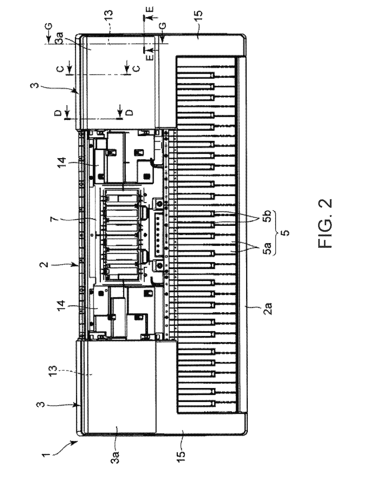 Device case, connector, and electronic musical instrument