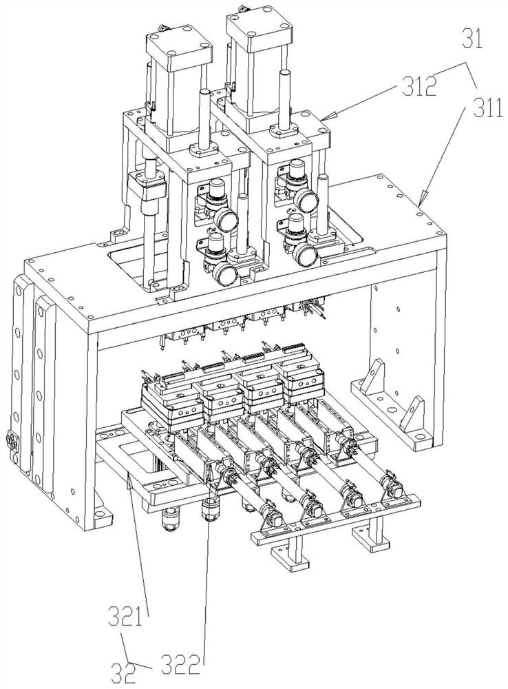 Automatic bending machine for continuously bending FPC board