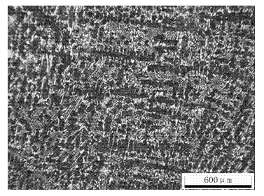 High wear resistance high chromium cast iron used for bimetallic composite tube and preparation method thereof