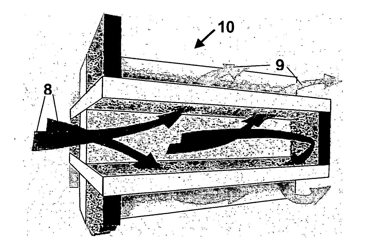 Diesel engine exhaust system