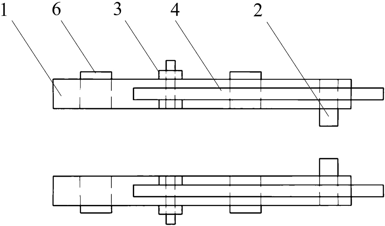 Rigid catenary busbar drilling mold