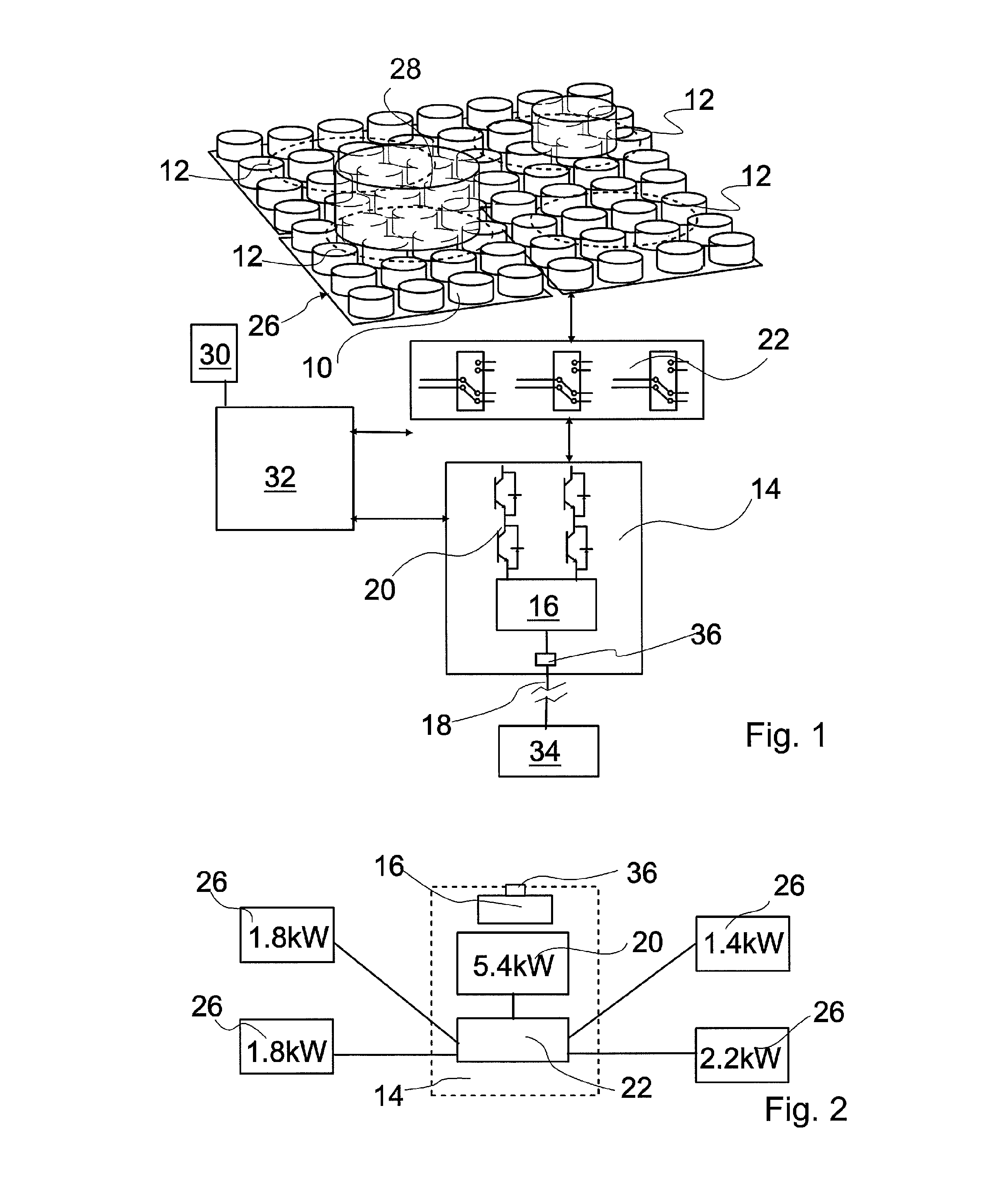 Cook-top having at least three heating zones