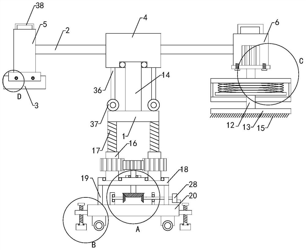 A mobile cleaning device for textile and garment manufacturing