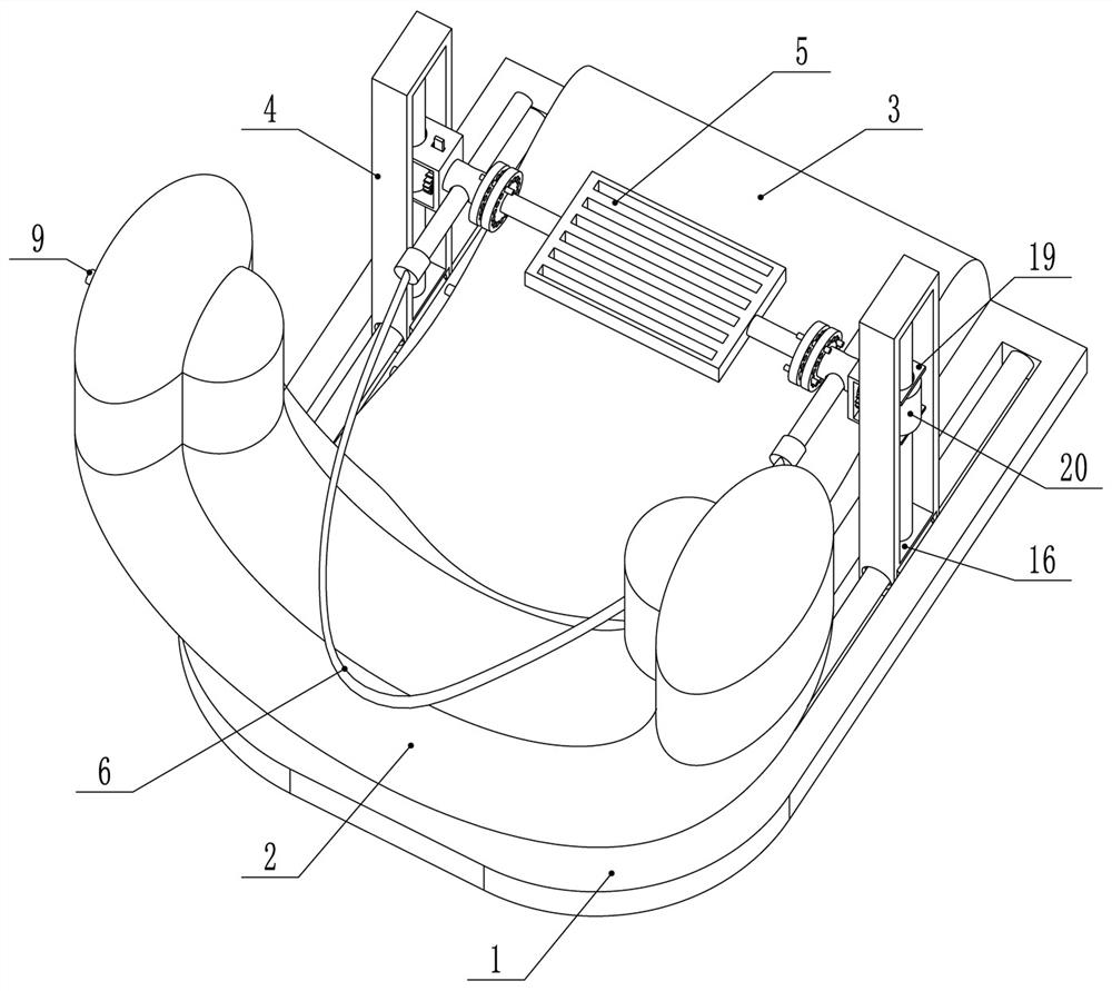 Head limiting device for orthopaedic cervical traction patient