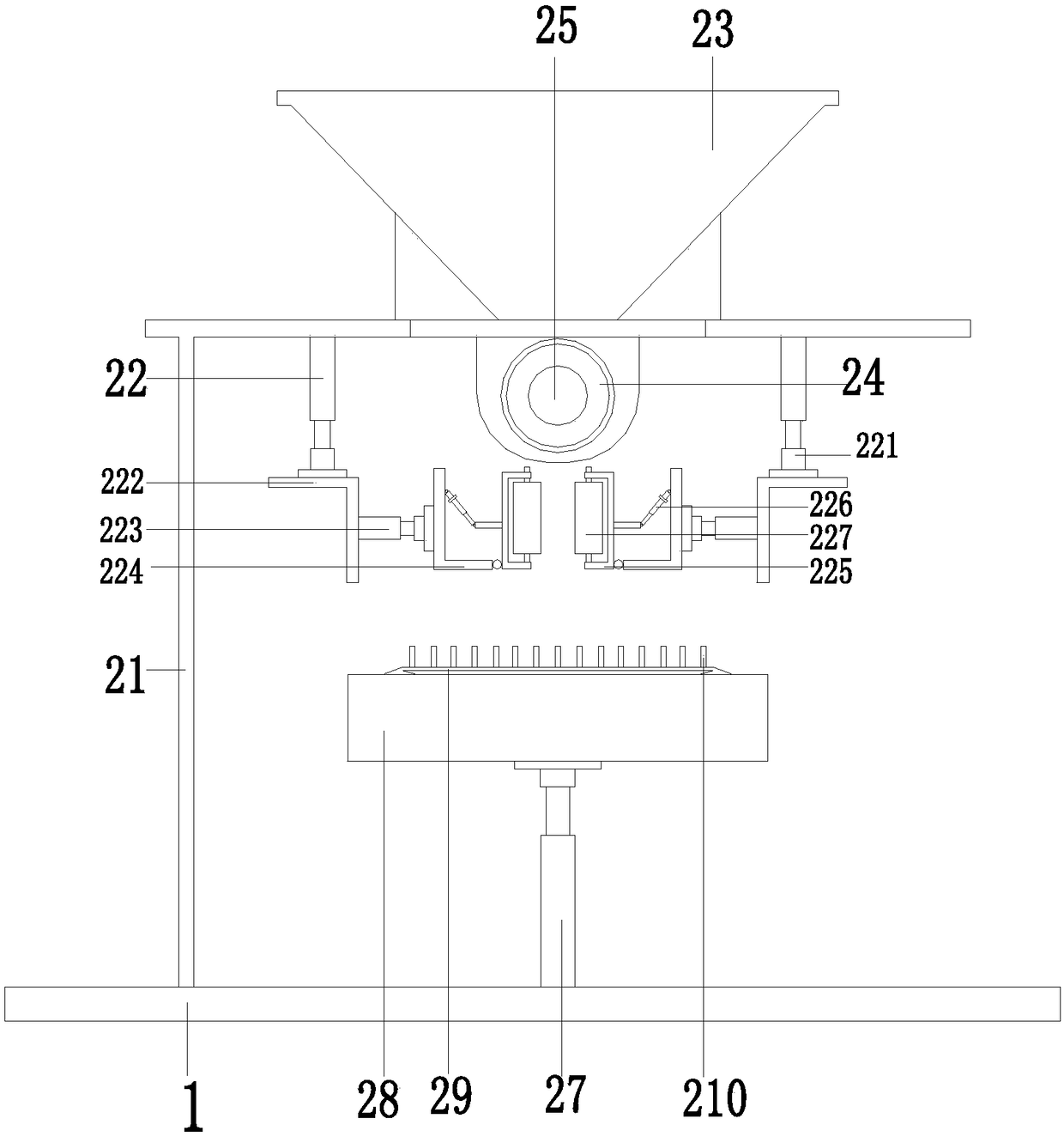 Automatic construction equipment of power cable