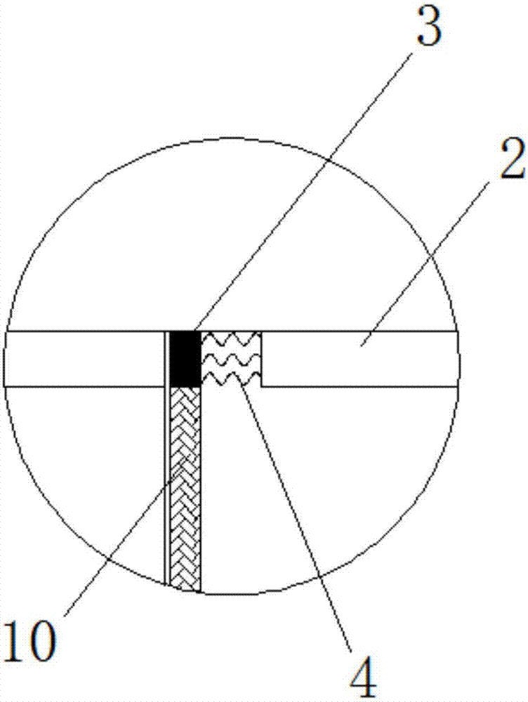 Novel lubricating oil filtering device