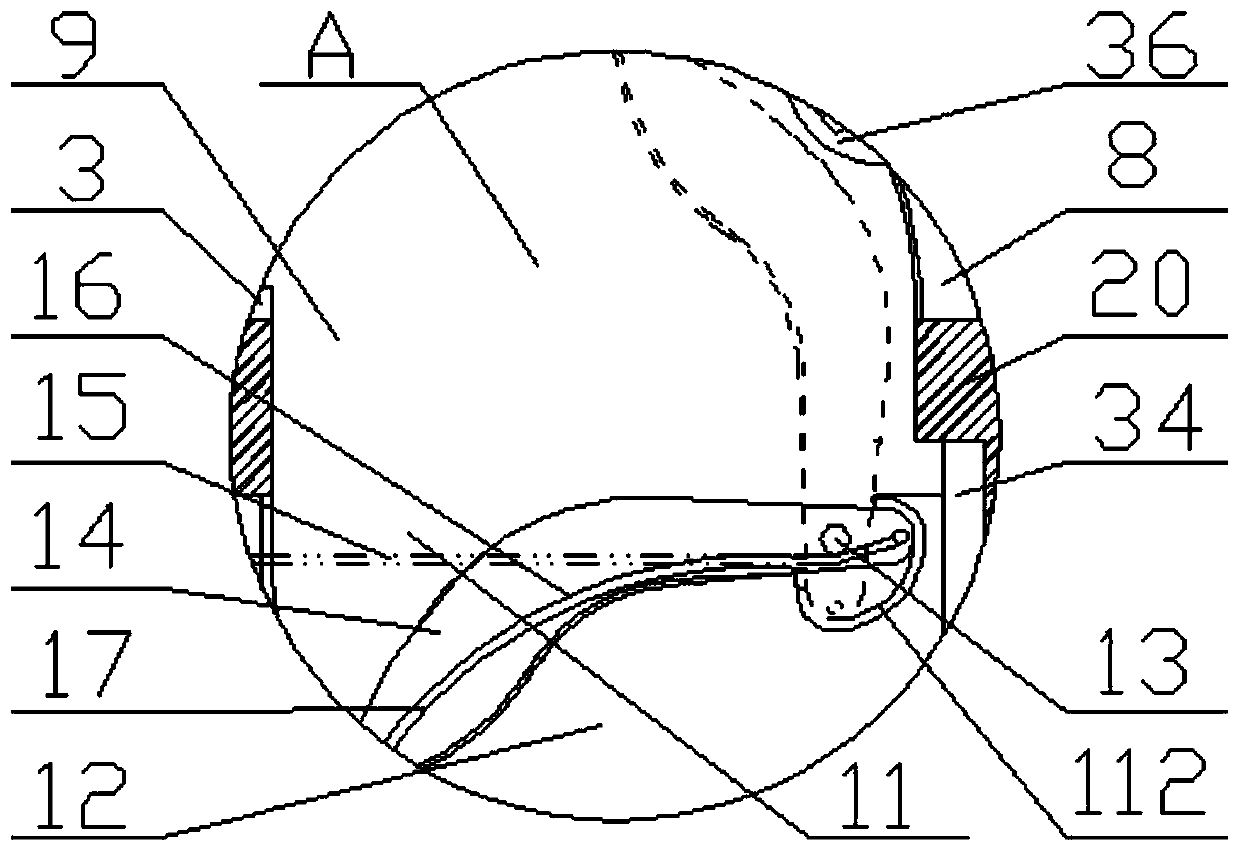 A tumor biopsy puncture device