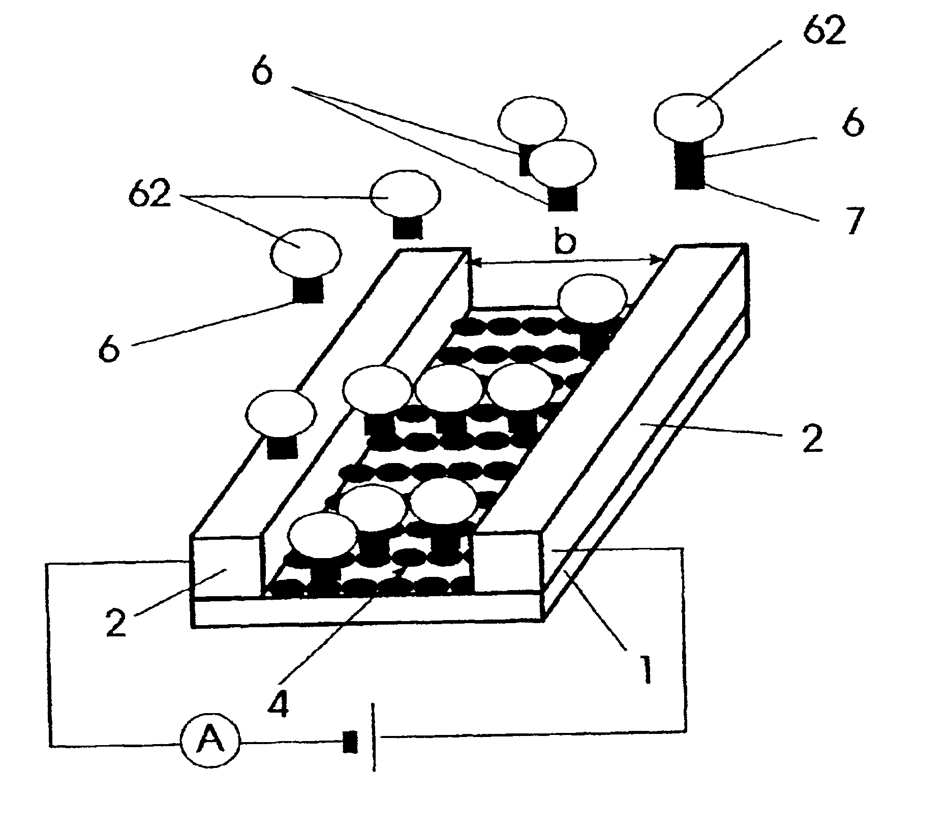 Affinity sensor for detecting specific molecular binding events and use thereof