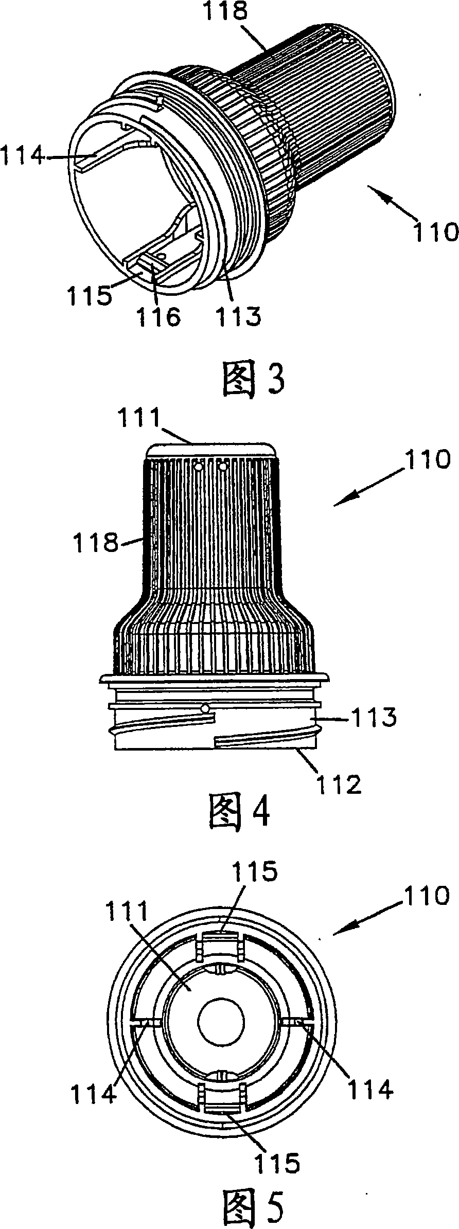 Device and method for insertion of a cannula of an infusion device