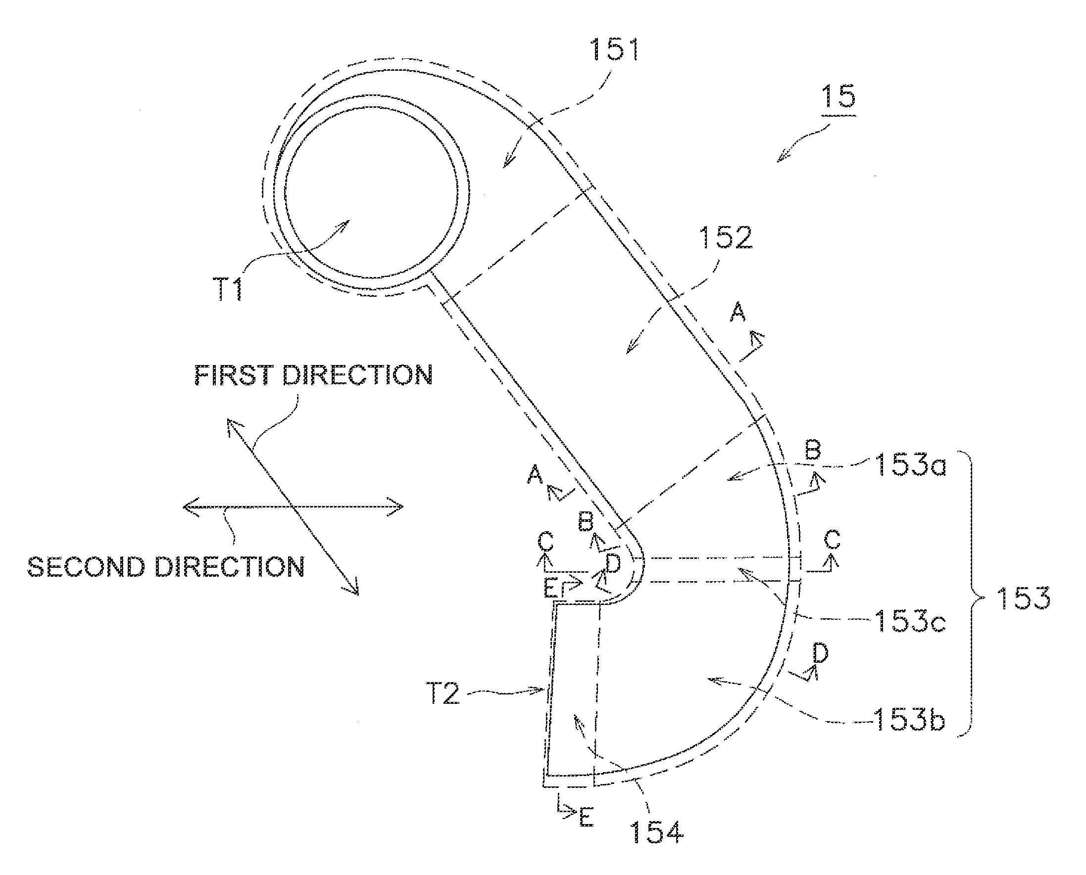 Air supply pipe and forced induction compressor