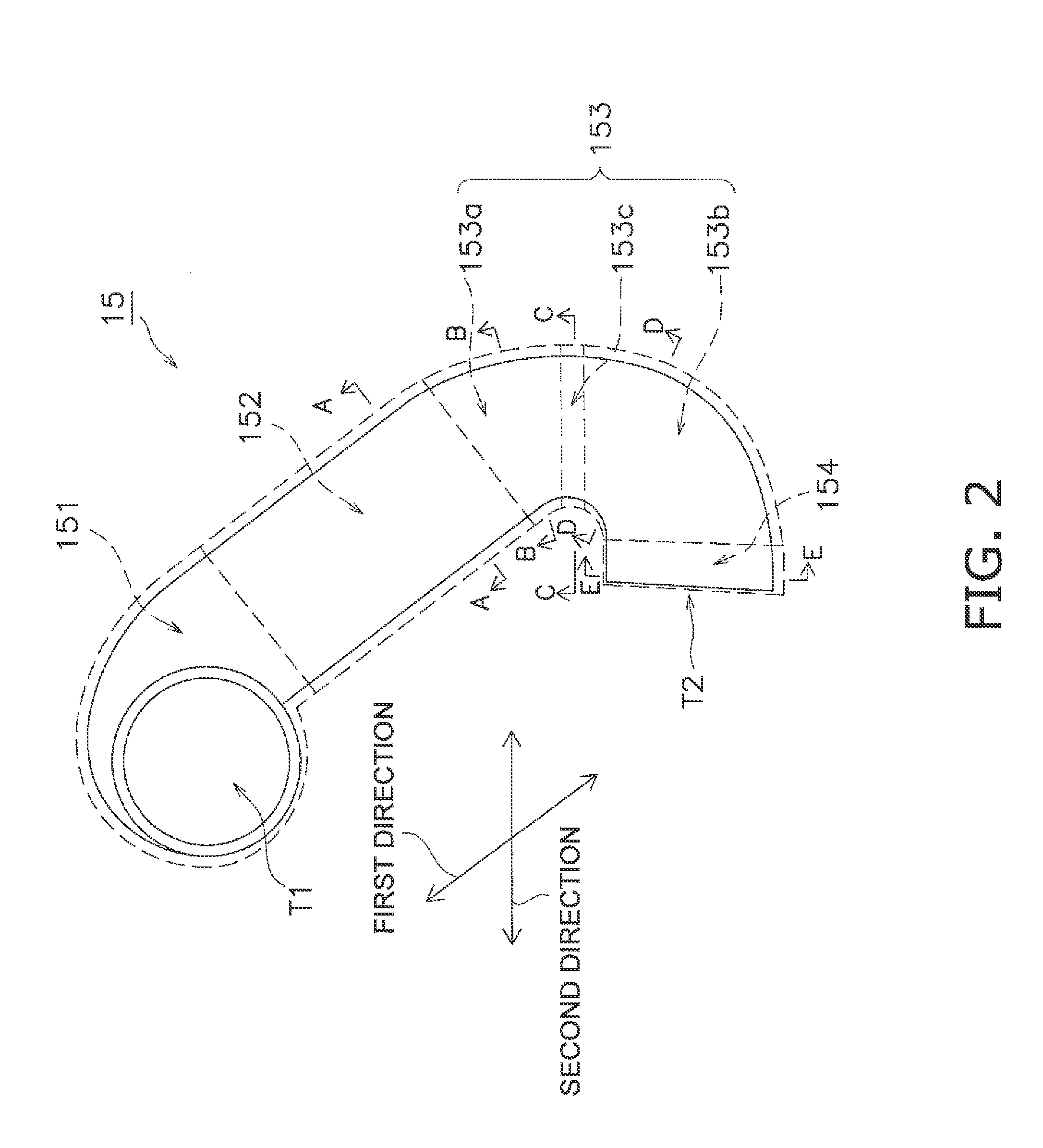 Air supply pipe and forced induction compressor