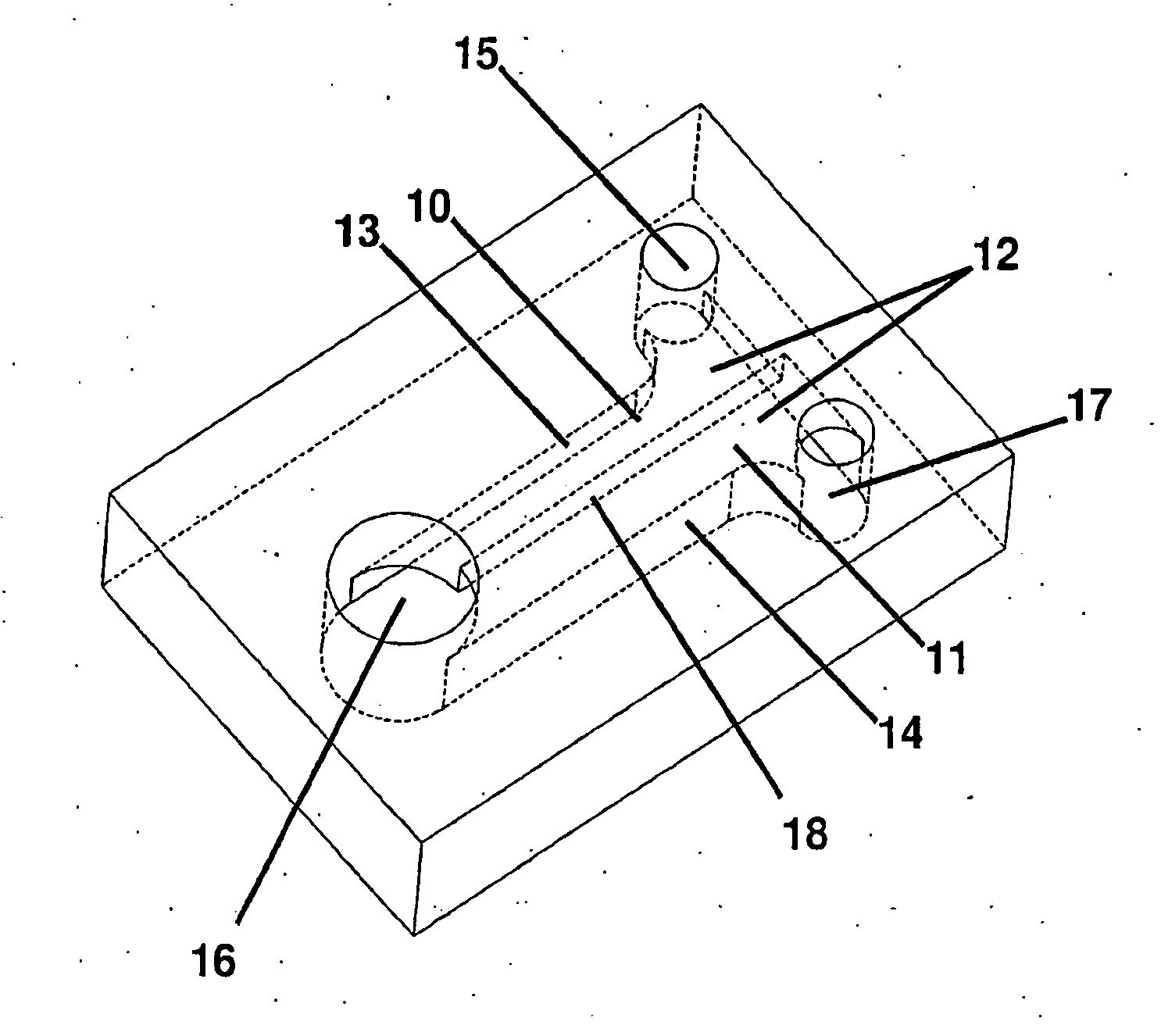 Surface-tension based flow guidance in a microstructure environment