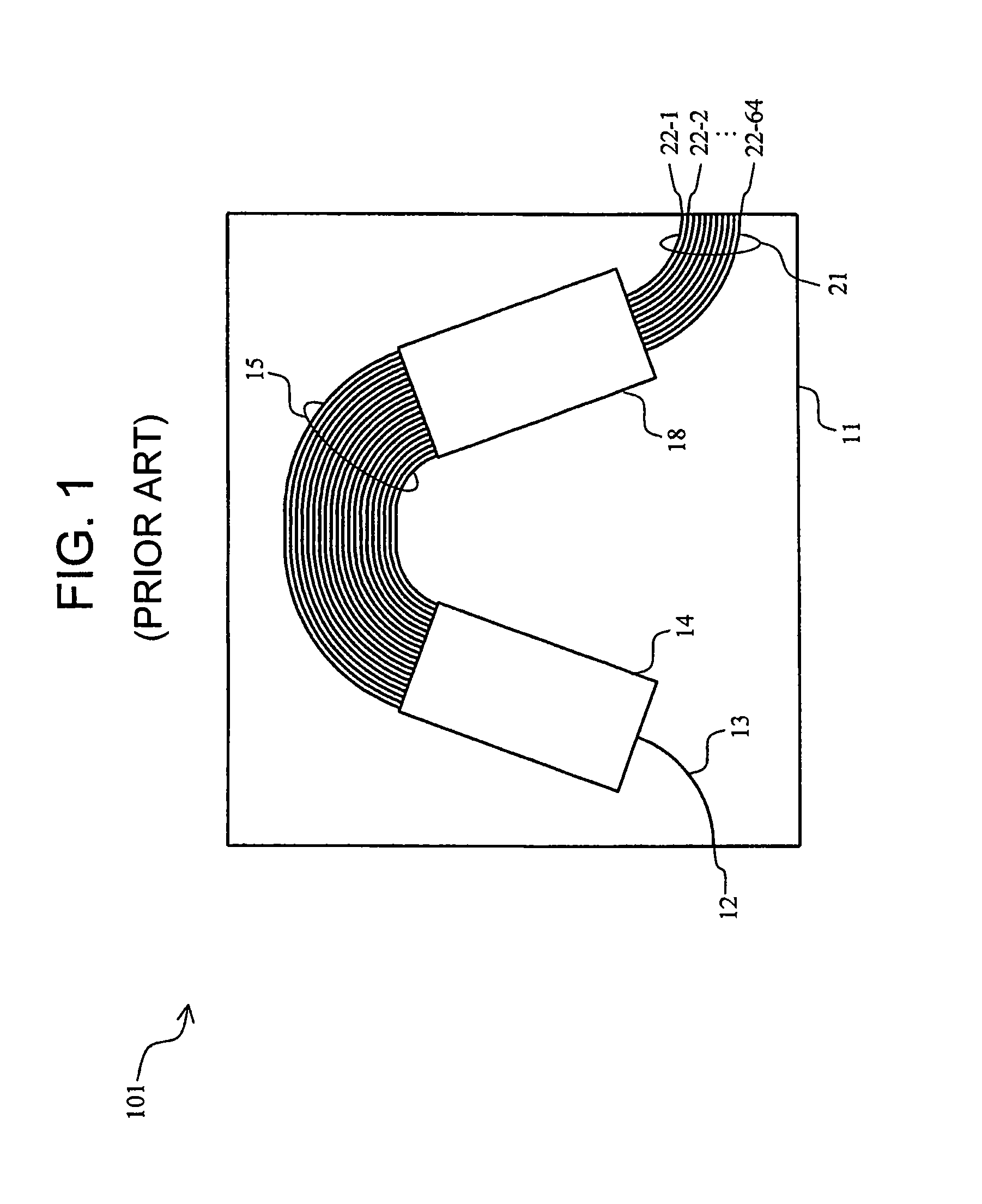 Waveguide type optical device