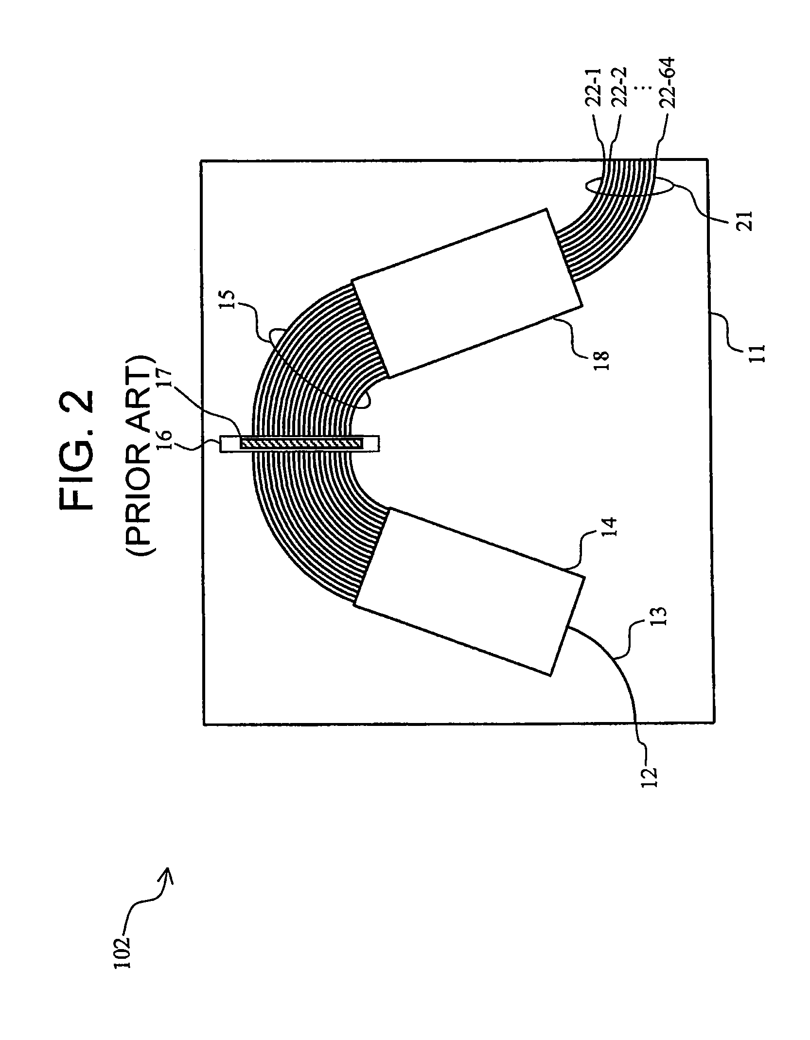 Waveguide type optical device