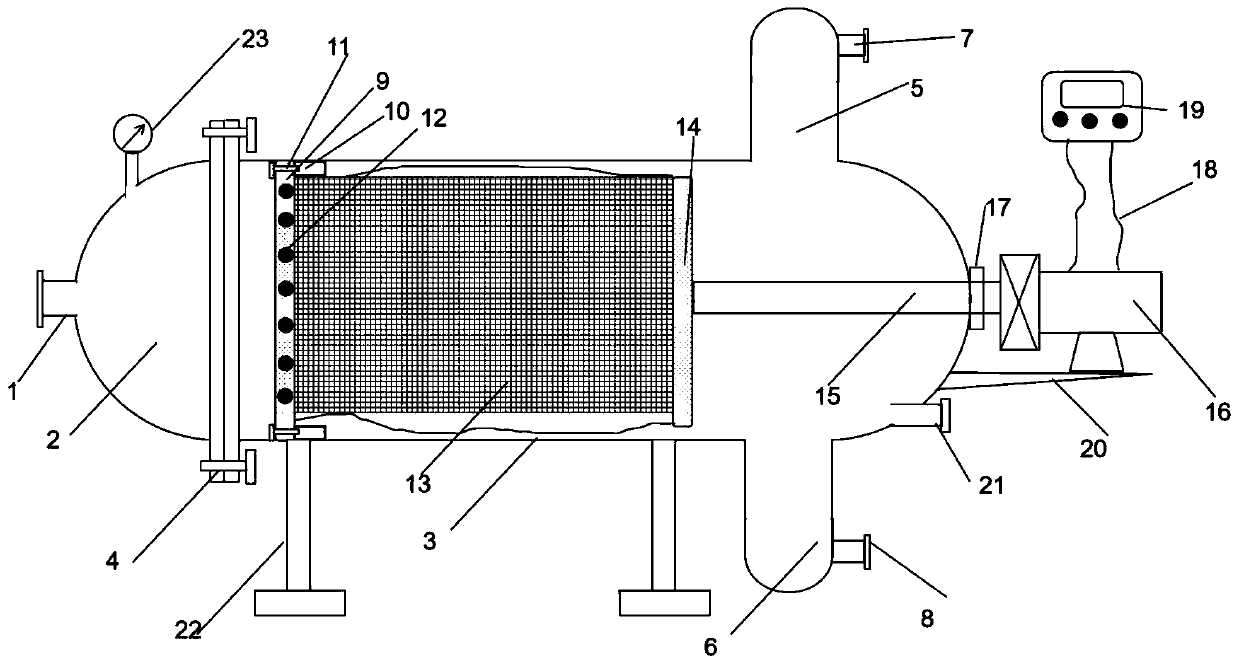 Oil-water separation filter