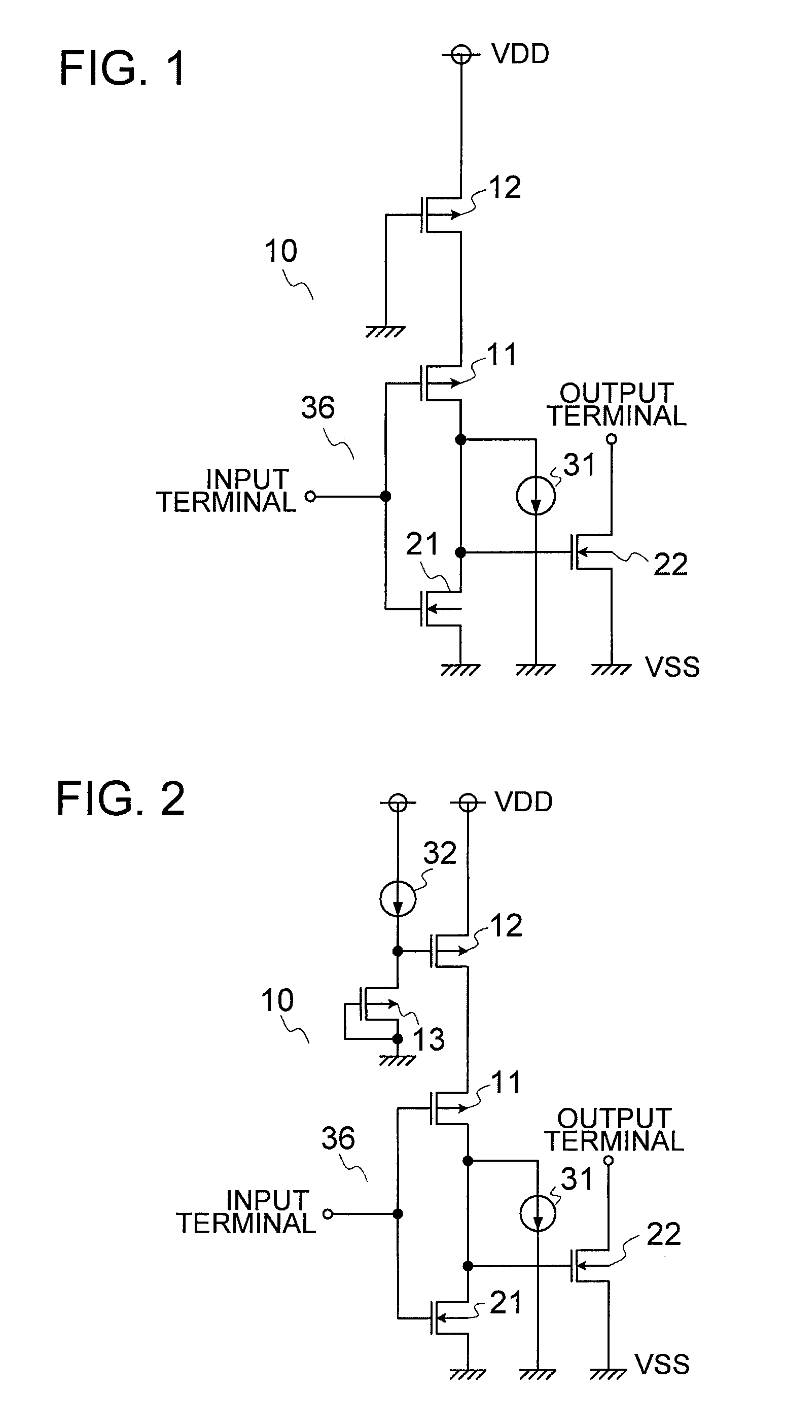 Output circuit, temperature switch IC, and battery pack