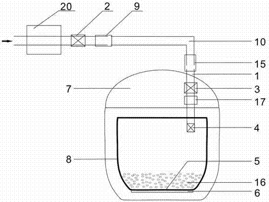 Electric heating cooking device capable of performing timed automatic adding of pressure water source