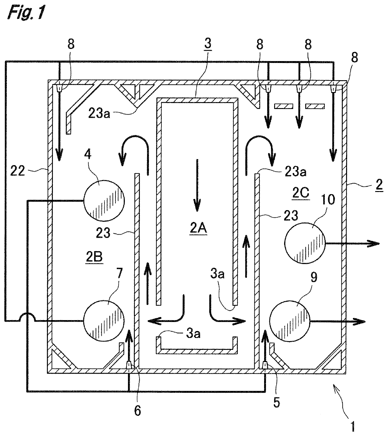 Cutting fluid tank for machine tool