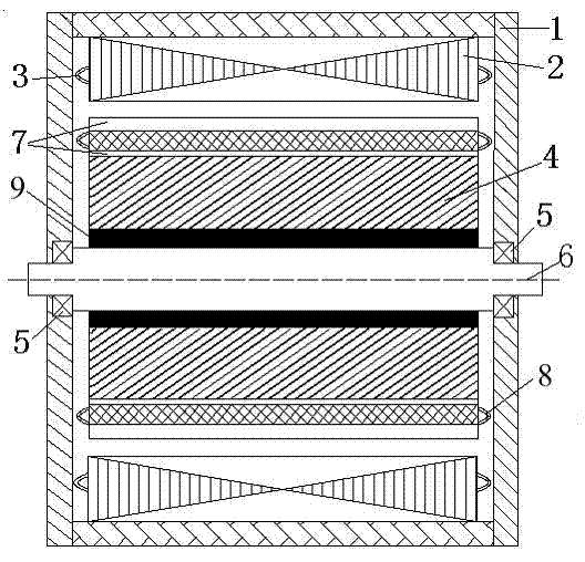 Serial-magnetic-circuit hybrid-excitation permanent magnet motor