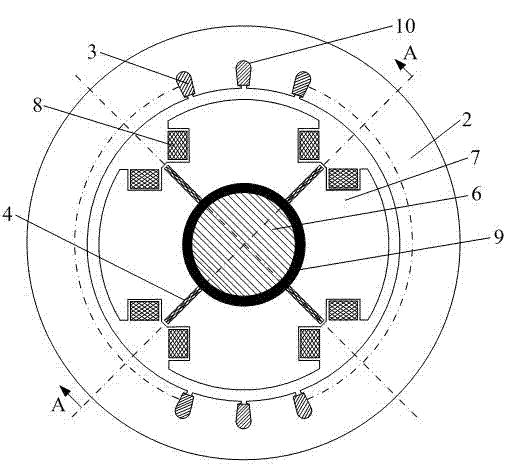 Serial-magnetic-circuit hybrid-excitation permanent magnet motor