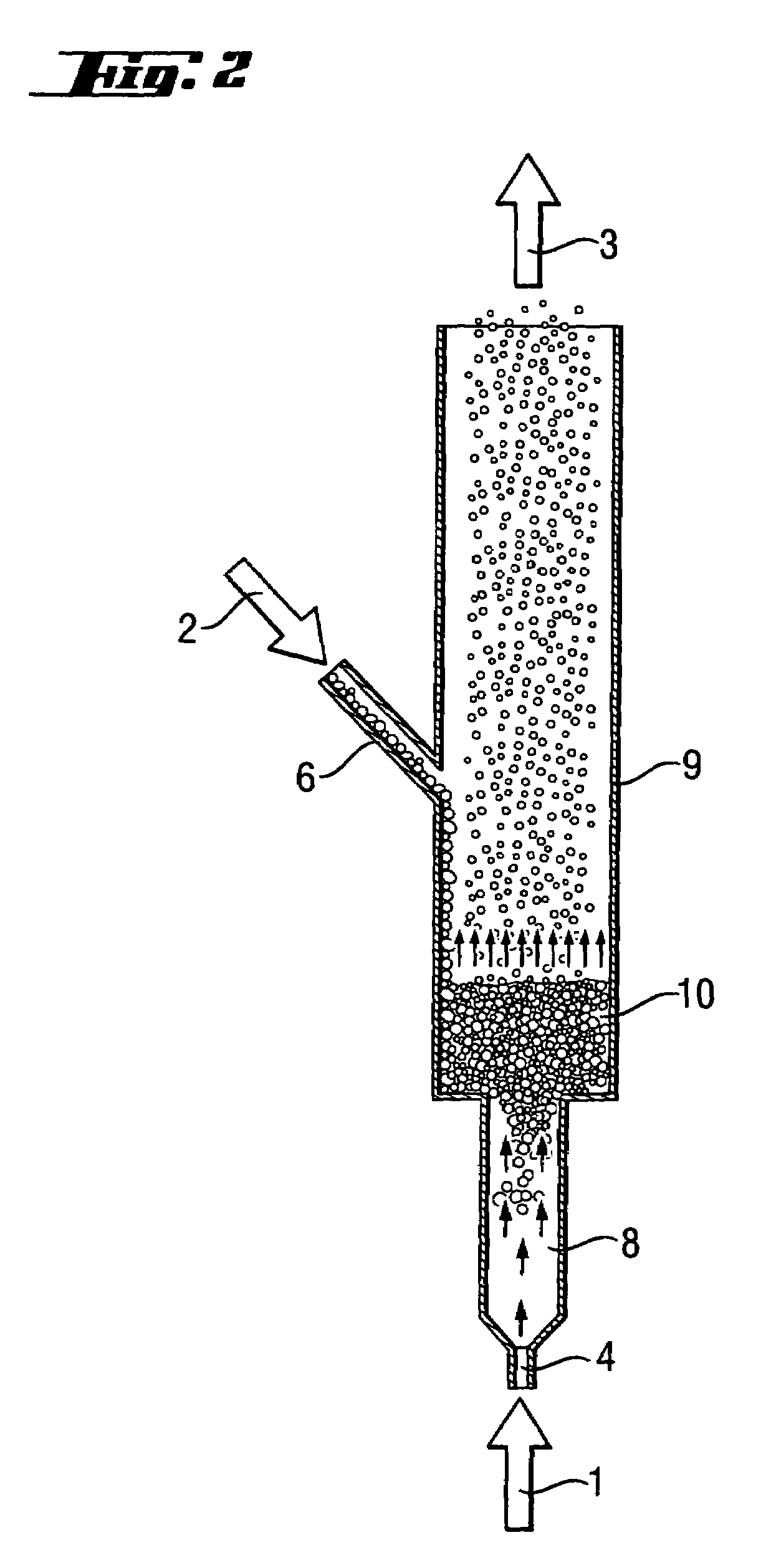 Process and apparatus for comminuting silicon