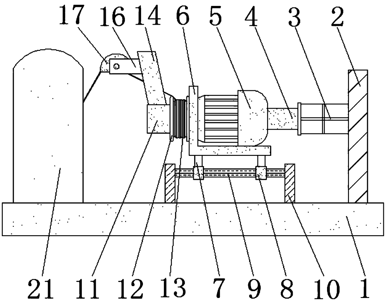 Production and maintenance device for automobile generator