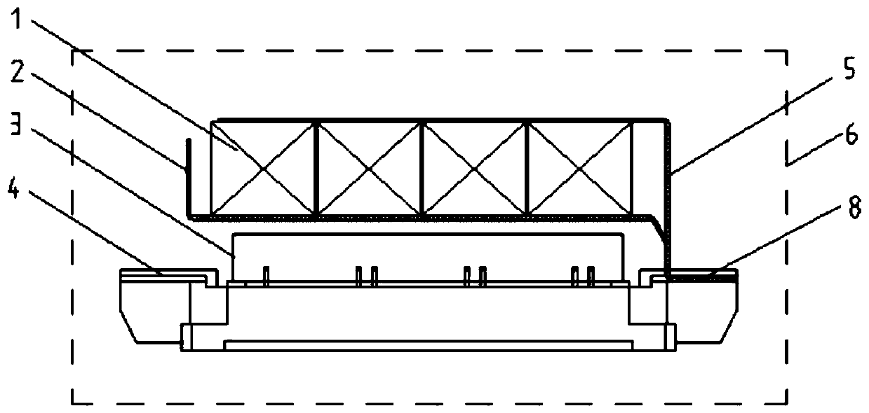 Power module capacitor layout method