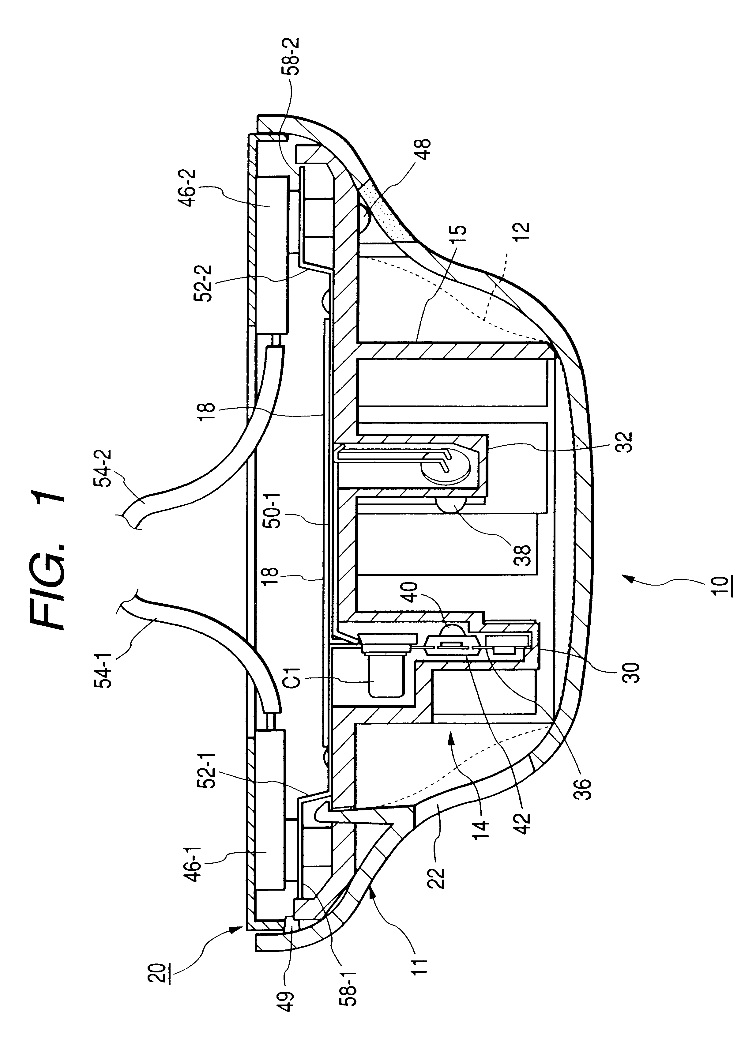 Photoelectric smoke detector, and smoke detection section assembly