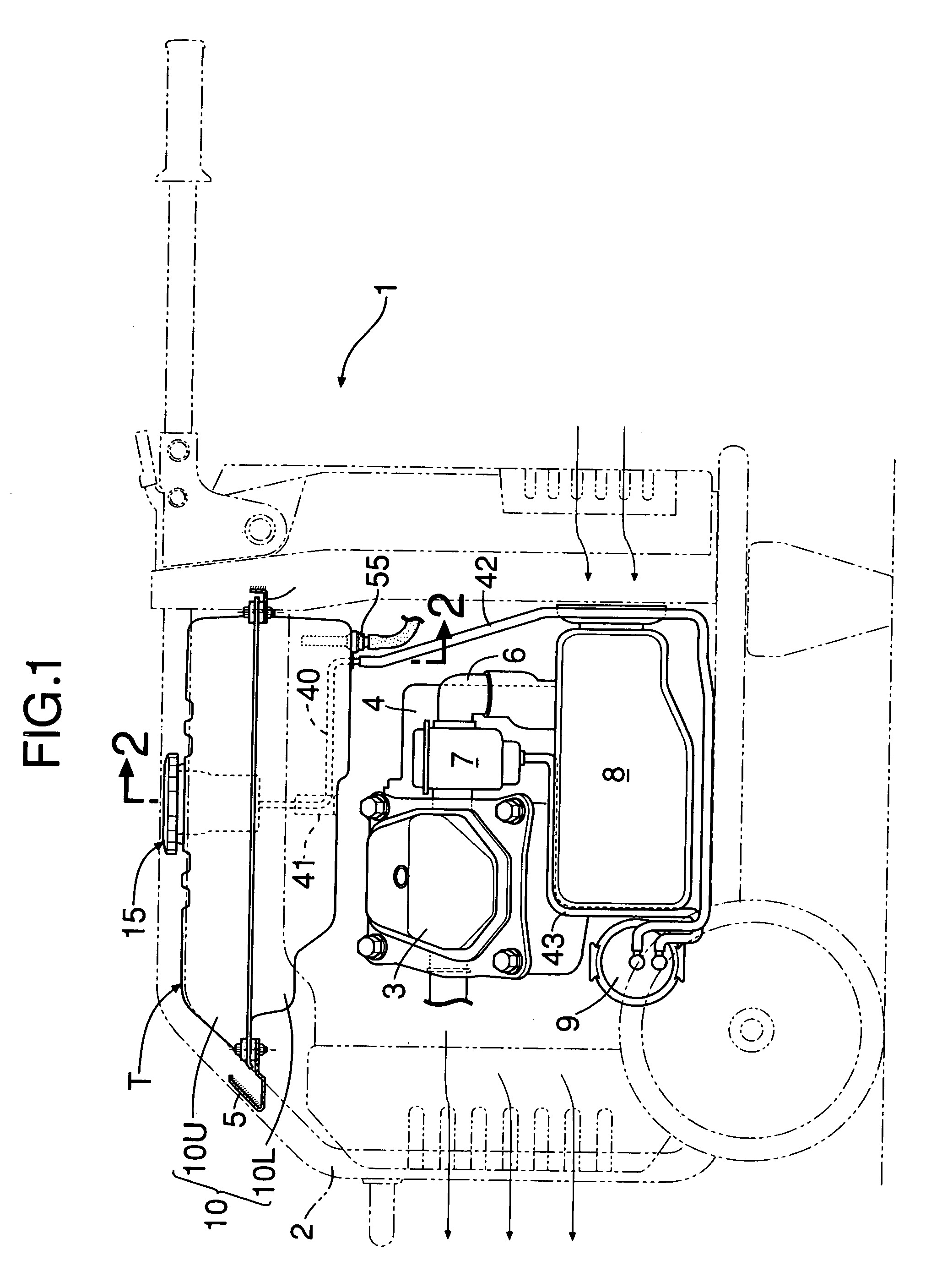 Breather system for fuel tank