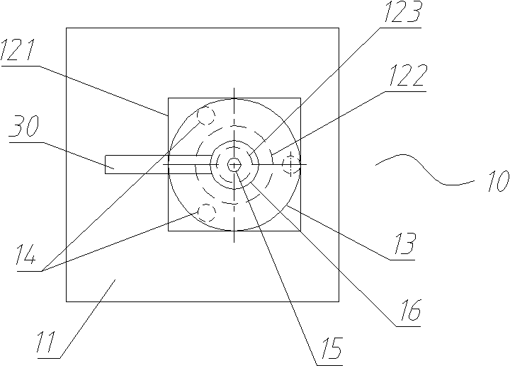 Telescopic isolating switch and its moving end assembly