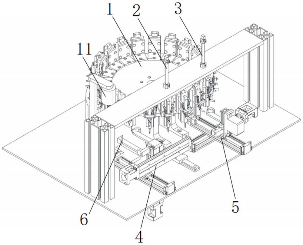 Automatic bacterial colony selecting device