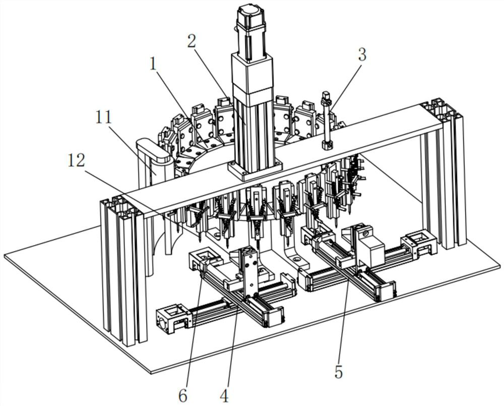 Automatic bacterial colony selecting device