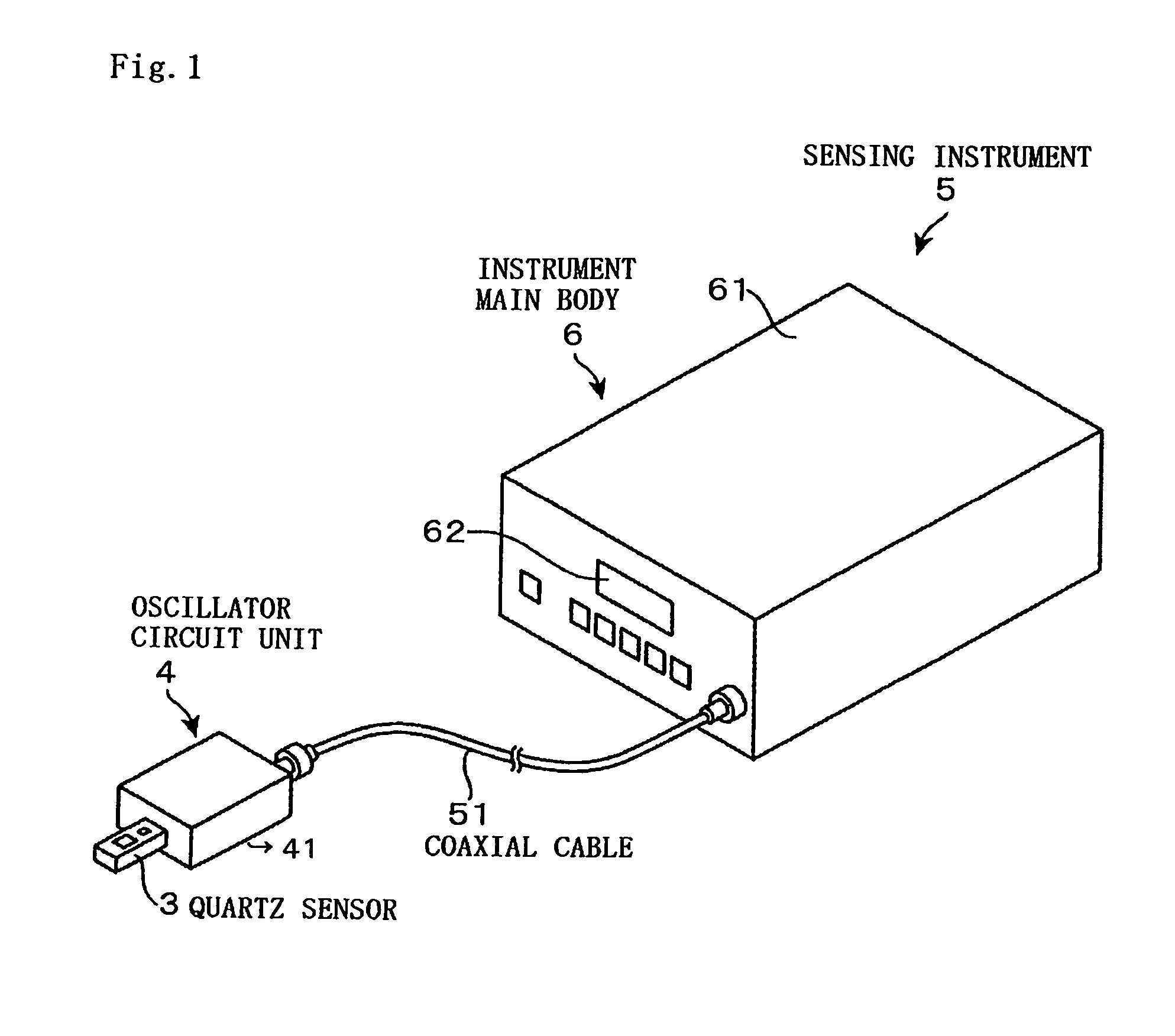 Piezoelectric sensor and sensing instrument