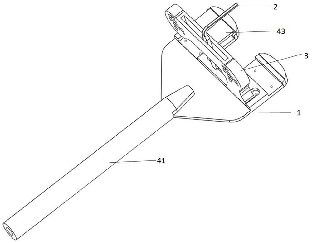 Knee joint replacement balancer combining osteotomy measurement and gap balance technology